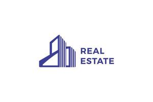 Property real estate home logo vector