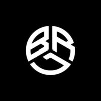 PrintBRL letter logo design on white background. BRL creative initials letter logo concept. BRL letter design. vector