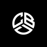 diseño de logotipo de letra cbd sobre fondo blanco. concepto de logotipo de letra de iniciales creativas cbd. diseño de letras cbd. vector