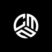diseño de logotipo de letra cmn sobre fondo blanco. concepto de logotipo de letra de iniciales creativas cmn. diseño de letras cmn. vector
