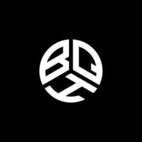 BQH letter logo design on white background. BQH creative initials letter logo concept. BQH letter design. vector