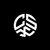 CSX letter logo design on white background. CSX creative initials letter logo concept. CSX letter design. vector