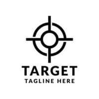 simple target vector logo design