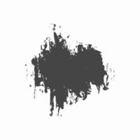 black ink splash vector
