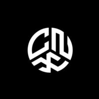 CNX letter logo design on white background. CNX creative initials letter logo concept. CNX letter design. vector