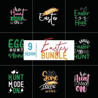 Easter Bundle Design vector