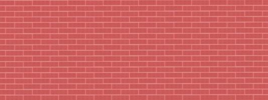 Red colorful brickwork abstract background pattern vector illustration