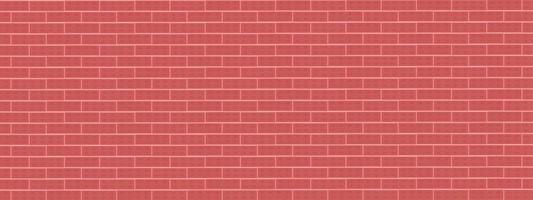 Red colorful brickwork abstract background pattern vector illustration