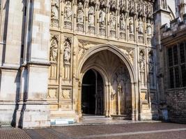 HDR Westminster Abbey church in London photo