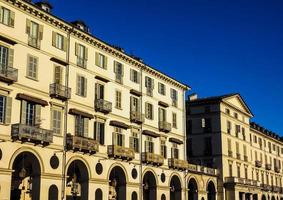 HDR Piazza Vittorio square in Turin photo