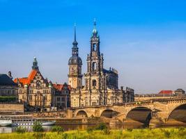 HDR Hofkirche in Dresden photo