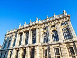 hdr palazzo madama, turín foto