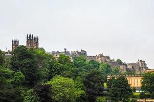 HDR View of the city of Edinburgh photo