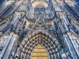 HDR St Peter Cathedral in Koeln photo