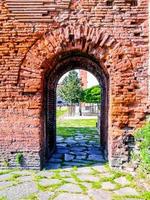 HDR Porta Palatina Palatine Gate in Turin photo