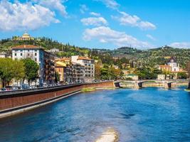 HDR River Adige in Verona photo