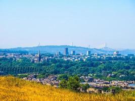 HDR View of the city of Edinburgh photo