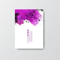 fondo abstracto con textura de acuarela. diseño para tu fecha, postal, pancarta, logo. vector