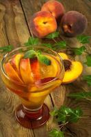 Peach drink frech photo