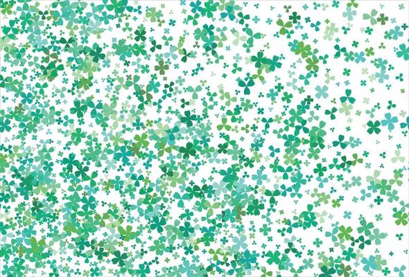 Clover background. Clover leaf, St. Patrick day background