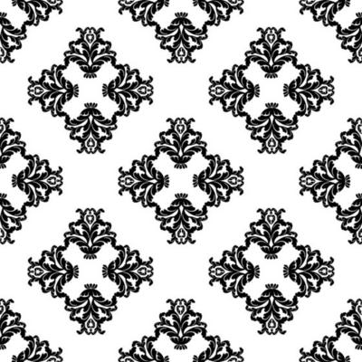 Vector damask vintage baroque scroll ornament swirl. Victorian monogram heraldic shield swirl. Retro floral leaf pattern border foliage antique  acanthus calligraphy engraved tattoo. Seamless pattern