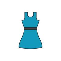 dress vector for symbol icon website presentation