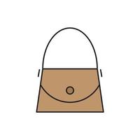 bag icon for symbol icon website presentation vector