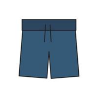 pantalones para presentación de sitio web de icono de símbolo vector