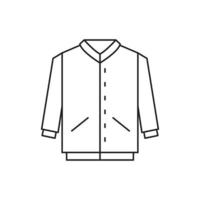 jacket for symbol icon website presentation vector