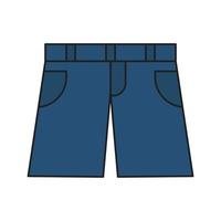 jeans para presentación de sitio web de icono de símbolo vector