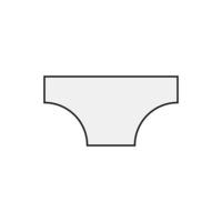 underpants vectorfor symbol icon website presentation vector