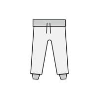 pantalones para presentación de sitio web de icono de símbolo vector