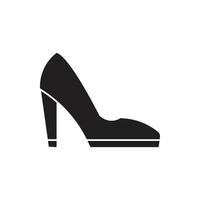 vector de zapatos de mujer para presentación de sitio web de icono de símbolo