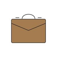 suitcase for symbol icon website presentation vector