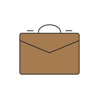 suitcase for symbol icon website presentation vector