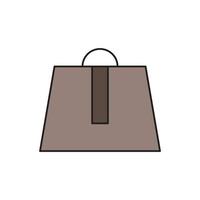 bag icon for symbol icon website presentation vector