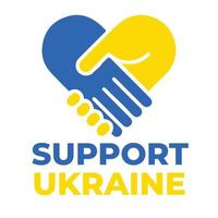 support ukraine vector design