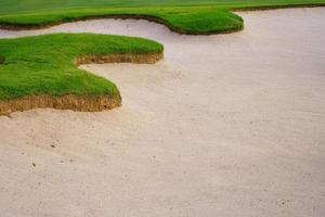 golf course sand pit background photo