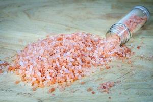 Himalayan salt pink weight loss diet healthy, Himalayan salt Originated in the Himalayas in Pakistan. It has a pink color because it contains iron oxide. photo