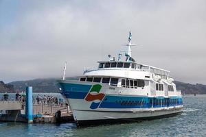 Sausalito, California, Estados Unidos, 2011. Ferry de Sausalito a San Francisco.