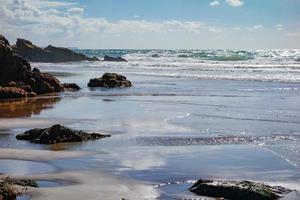 The beach at Bude photo