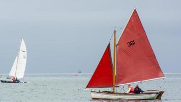 APPLEDORE, DEVON, UK, 2013. Sailing in the Torridge and Taw Estuary