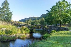 Watendlath Bridge in the Lake District photo