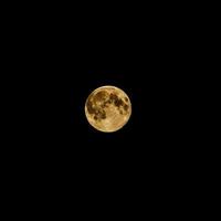 luna llena, luna hermosa, luna sonriente, en la noche, foto