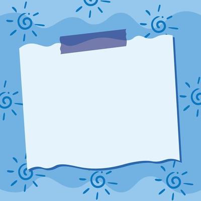 Paper note on abstract background premium vector