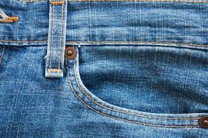 textura de jeans de cerca foto