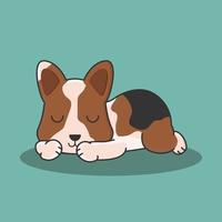 corgi dog cartoon puppy pet collection pug husky maltes beagle rottweiler chihuahua bulldog animal vector