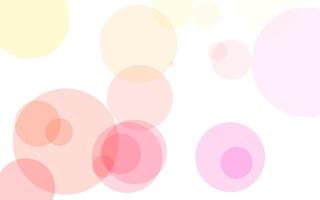 Abstract circle bokeh background in light colorful photo