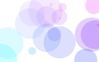 Abstract circle bokeh background in light colorful photo