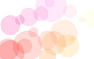 Abstract circle bokeh background in light colorful photo